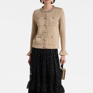 Self-Portrait Embellished cardigan